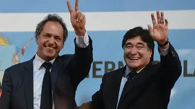 Elecciones 2015: Cristina, junto a Scioli y Zannini en La Pampa Elecciones 2015: Cristina, junto a Scioli y Zannini en La Pampa