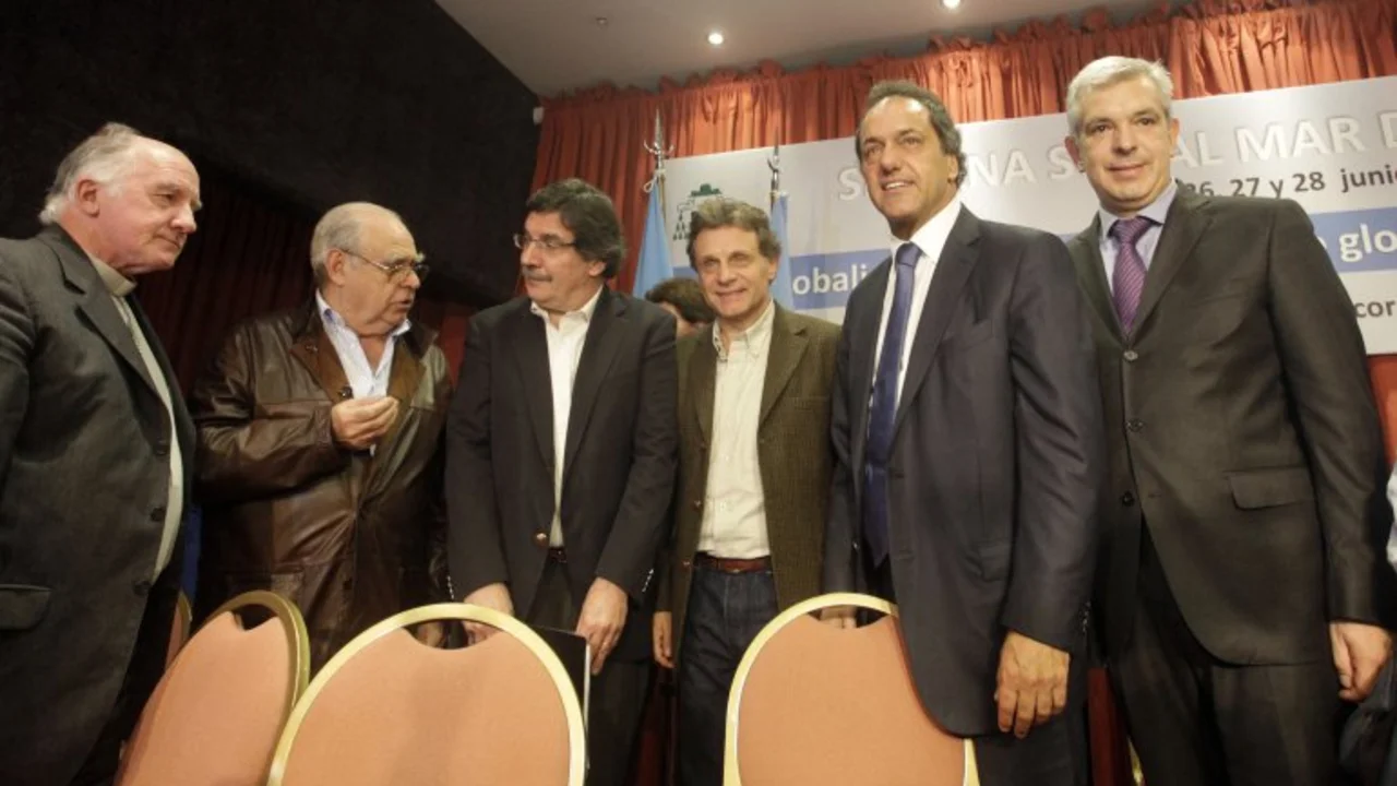 Domínguez: "A la provincia le conviene que Scioli sea presidente"