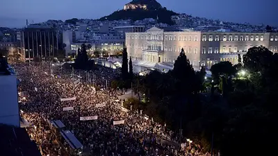 Grecia: las fotos que muestran la crisis financiera Grecia: las fotos que muestran la crisis financiera