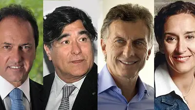 Elecciones 2015: Scioli-Zannini 8 puntos arriba de Macri-Michetti Elecciones 2015: Scioli-Zannini 8 puntos arriba de Macri-Michetti