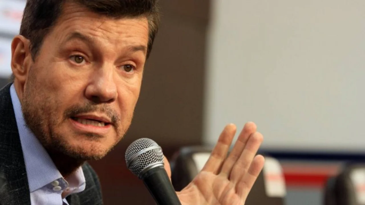 Marcelo Tinelli se bajó de la candidatura en la AFA