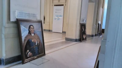 Desmantelaron la Galería de los Patriotas Latinoamericanos en Casa Rosada Desmantelaron la Galería de los Patriotas Latinoamericanos en Casa Rosada