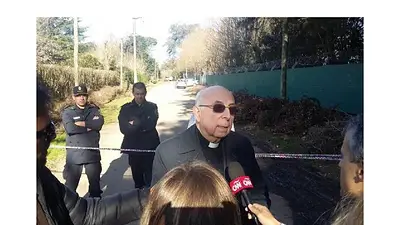 Habló el obispo de Mercedes: "Lo de las bóvedas en el convento es una fantasía" Habló el obispo de Mercedes: "Lo de las bóvedas en el convento es una fantasía"