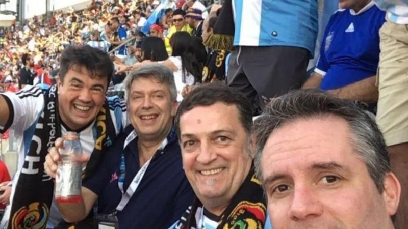 Marijuan fue a buscar datos de corrupción a EE.UU. pero terminó viendo la final de Argentina