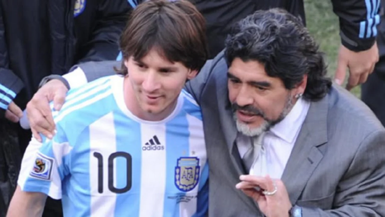 Maradona rompió el silencio tras la renuncia de Messi a la Selección