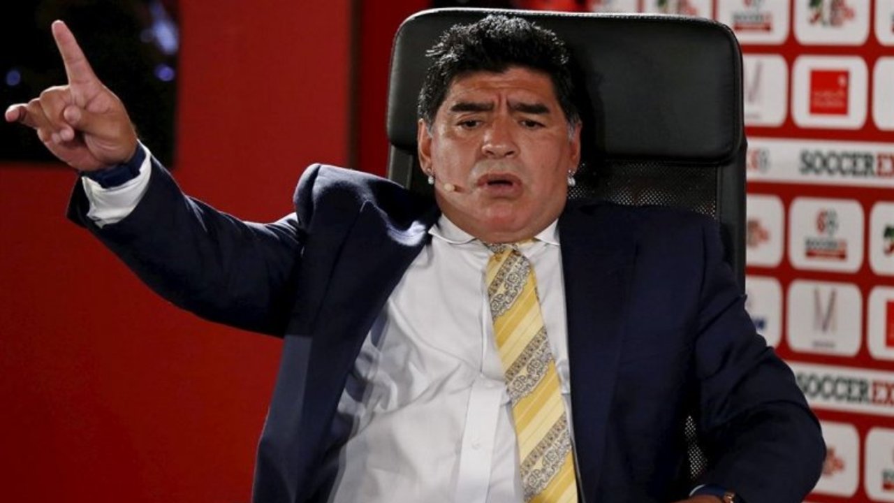 El audio de Maradona enfurecido en WhatsApp
