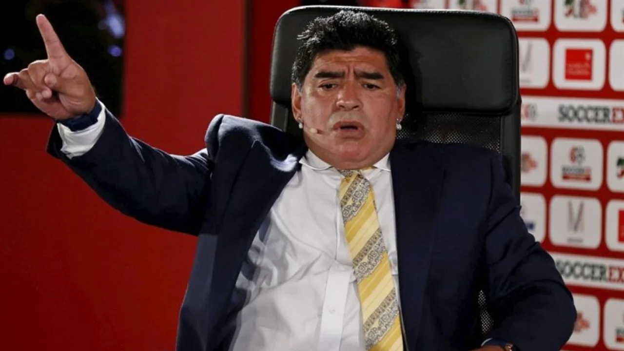 El audio de Maradona enfurecido en WhatsApp