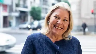 El "homenaje gorila" de Carrió a Perón El "homenaje gorila" de Carrió a Perón