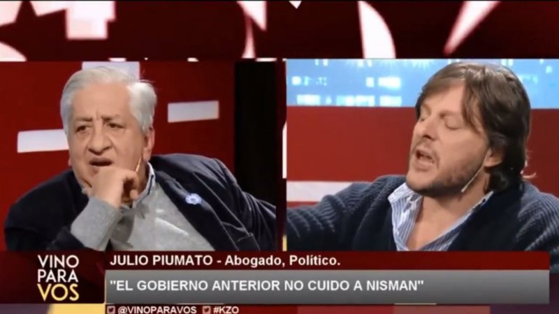 Leandro Santoro cruzó a Piumato por la muerte de Nisman y lo dejó sin argumentos