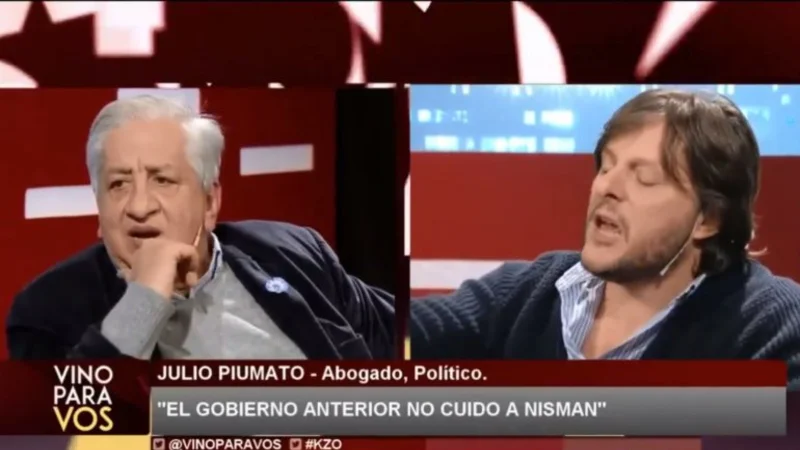 Leandro Santoro cruzó a Piumato por la muerte de Nisman y lo dejó sin argumentos