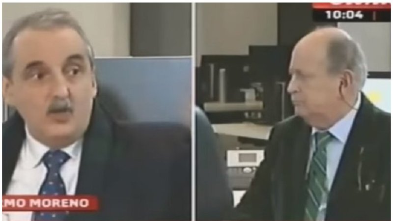 Durísimo cruce en vivo entre Chiche Gelblung y Moreno