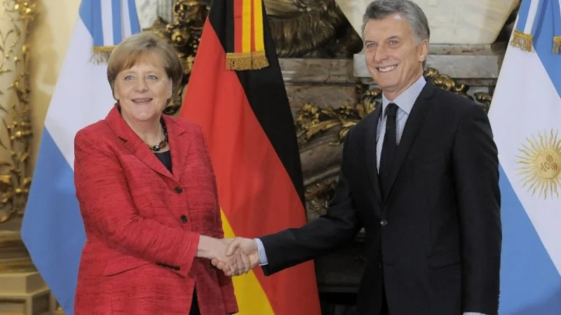 Macri se reúne con Merkel y darán una declaración conjunta Macri se reúne con Merkel y darán una declaración conjunta