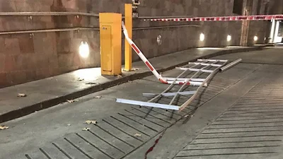 Cayó del segundo piso de la clínica Los Arcos un custodio de Lázaro Báez Cayó del segundo piso de la clínica Los Arcos un custodio de Lázaro Báez