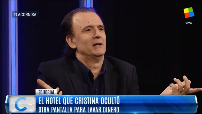 Daniel Santoro defendió la caricatura misógina de Clarín contra Cristina Kirchner