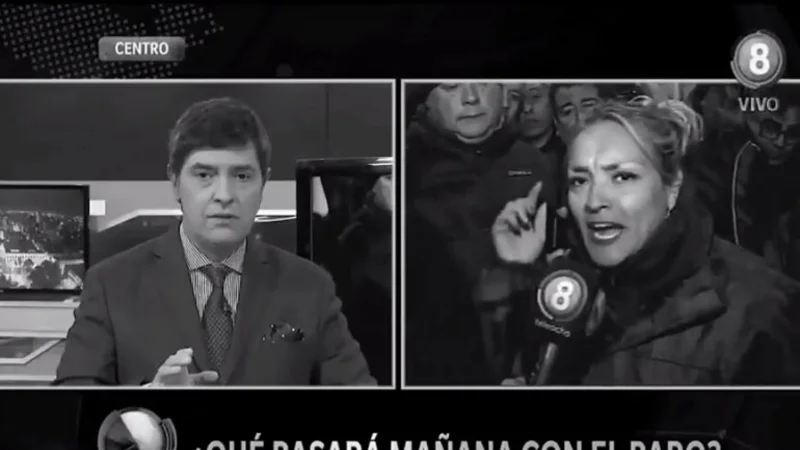 La incómoda pregunta a un conductor en vivo durante la protesta en Córdoba