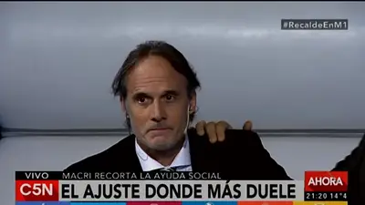 Mariano Hamilton se quebró al aire al hablar sobre la discapacidad de su hijo Mariano Hamilton se quebró al aire al hablar sobre la discapacidad de su hijo