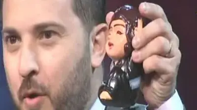 La inesperada reacción de Lanata con la "Cristina de la suerte" de Brancatelli La inesperada reacción de Lanata con la "Cristina de la suerte" de Brancatelli