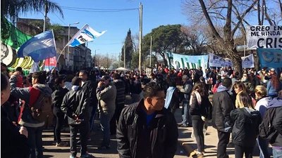 A horas del acto de Cristina, así está Sarandí A horas del acto de Cristina, así está Sarandí