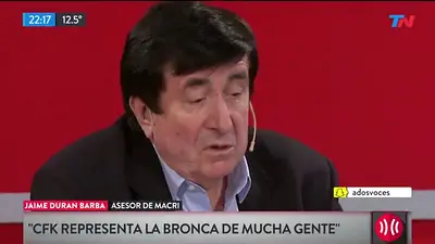 Para Durán Barba, Cristina Kirchner podría sacar hasta 40% en la Provincia Para Durán Barba, Cristina Kirchner podría sacar hasta 40% en la Provincia