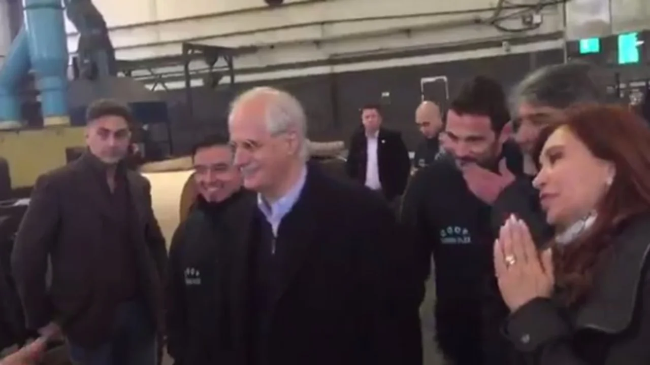 Cristina visitó Cuero Flex, la cooperativa de trabajo azotada por el tarifazo
