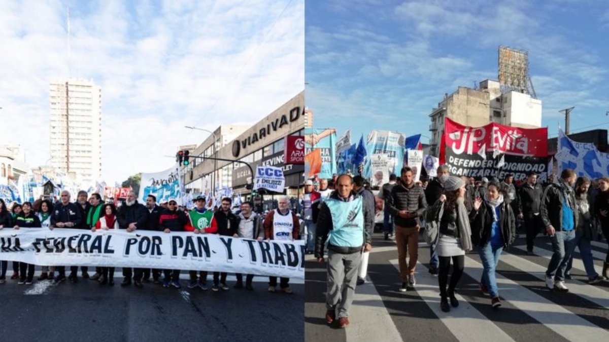 La Marcha Federal llegó a la Ciudad y exigen el tratamiento urgente de ...