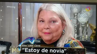 Carrió contó que está "de novia": quién es su pareja Carrió contó que está "de novia": quién es su pareja
