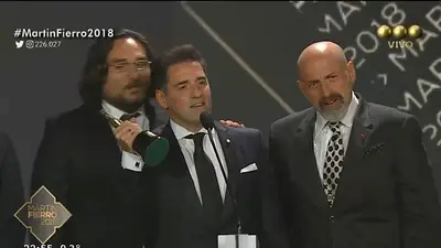 Iudica ganó un Martín Fierro y se refirió a sus polémicas en la televisión Iudica ganó un Martín Fierro y se refirió a sus polémicas en la televisión