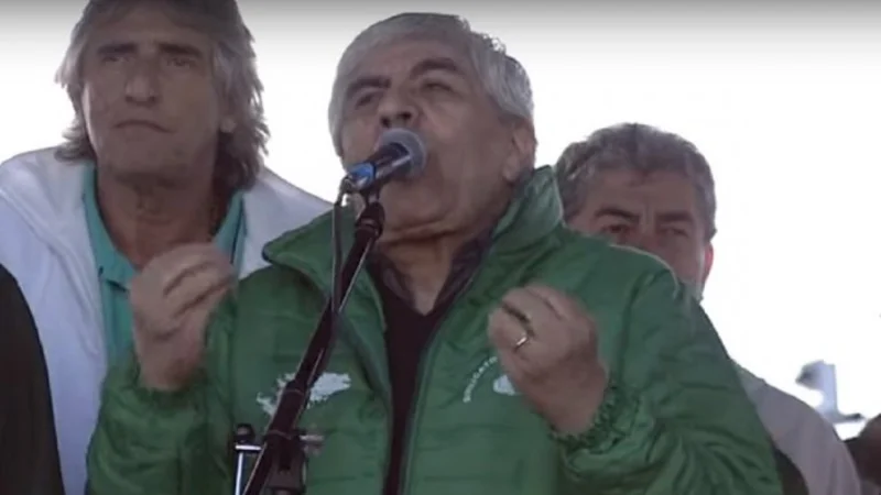 Moyano anunció un paro general para el jueves 14 si no llegan a un acuerdo