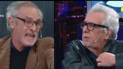 Artemio López le regaló una afeitadora a Vicente Palermo: "Rasurate gorila" Artemio López le regaló una afeitadora a Vicente Palermo: "Rasurate gorila"