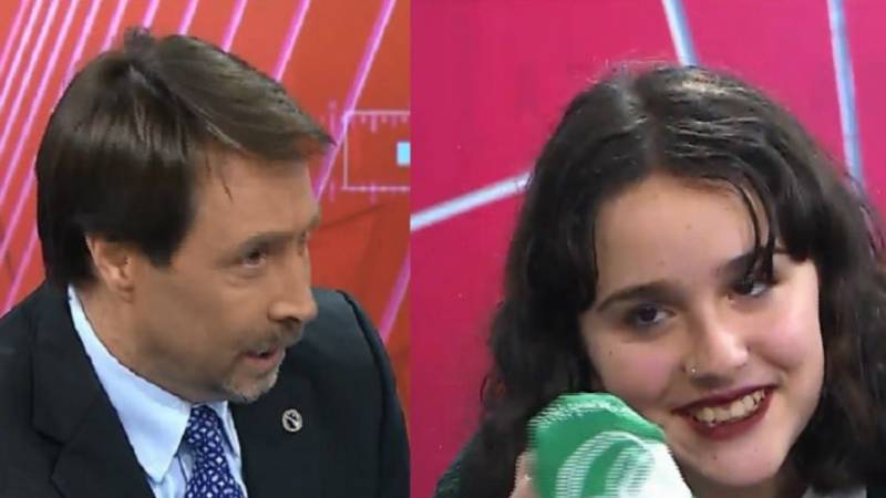 Ofelia Fernández bromeó sobre su relación con Eduardo Feinmann