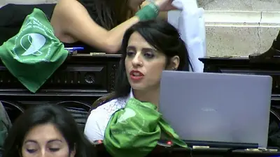Victoria Donda: "Si alguno quiere hablar de la dictadura que venga y me cuente" Victoria Donda: "Si alguno quiere hablar de la dictadura que venga y me cuente"