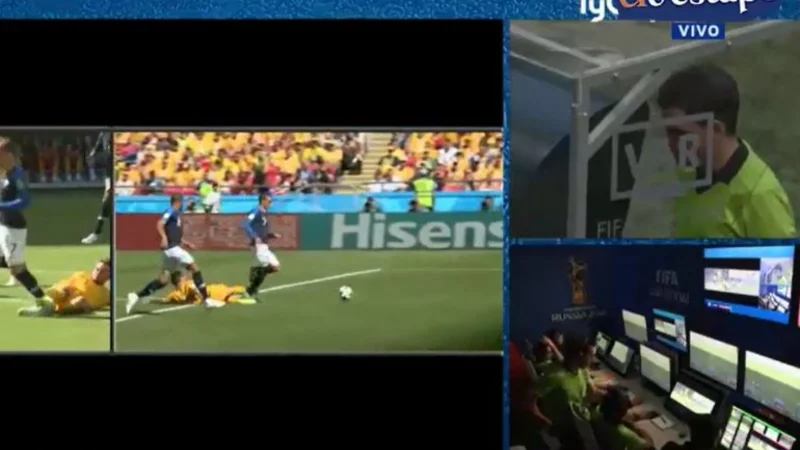 El VAR generó polémica en el Mundial, con un argentino como protagonista