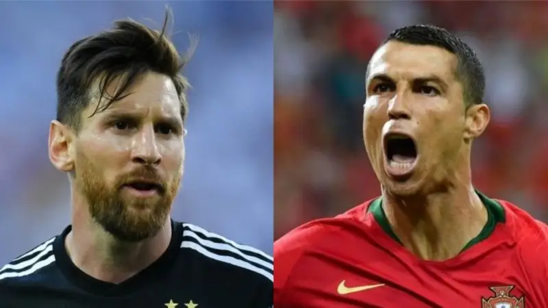 #ElDestapeMundial | Frente a frente: Cómo jugaron Messi y Cristiano Ronaldo su primer partido