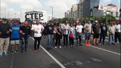 Donde serán los cortes de tránsito en los accesos por el paro del 25 de junio Donde serán los cortes de tránsito en los accesos por el paro del 25 de junio
