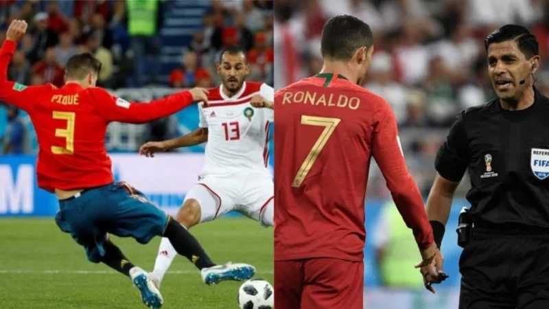 Con el VAR como protagonista, España y Portugal están en octavos de final