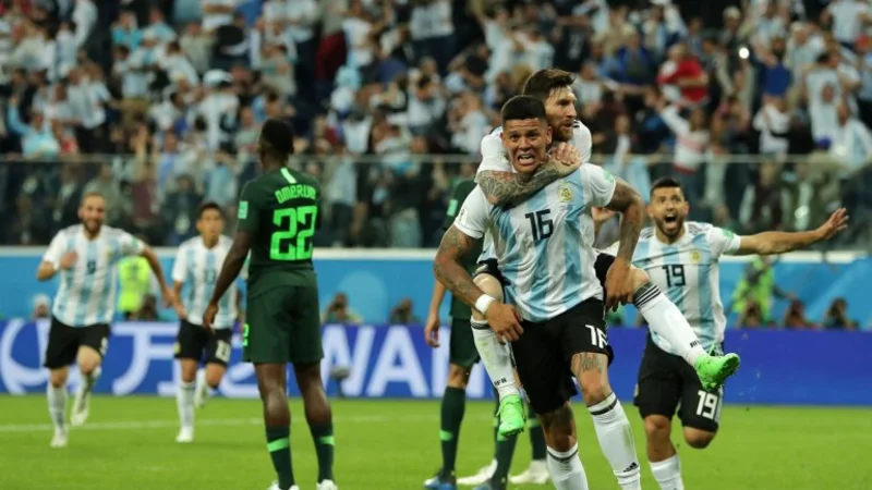 Rusia 2018 | Con un agónico gol  de Rojo, Argentina se metió en octavos