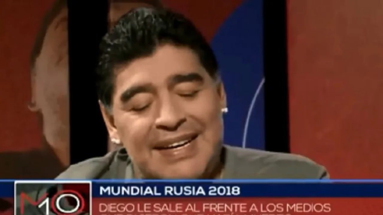 Rusia 2018: Maradona respondió con una emotiva canción a los falsos rumores sobre su salud