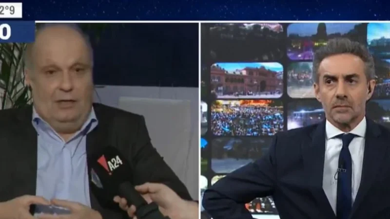 Majul respaldó a Lombardi por los despidos en Télam y atacaron a los periodistas