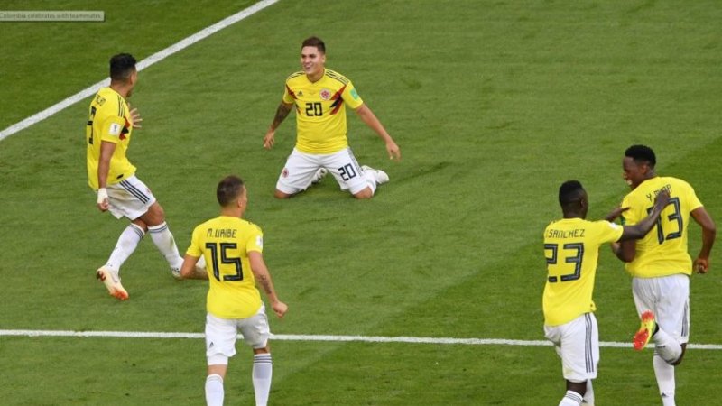 RUSIA 2018 | Colombia derrotó a Senegal y logró el pase a octavos
