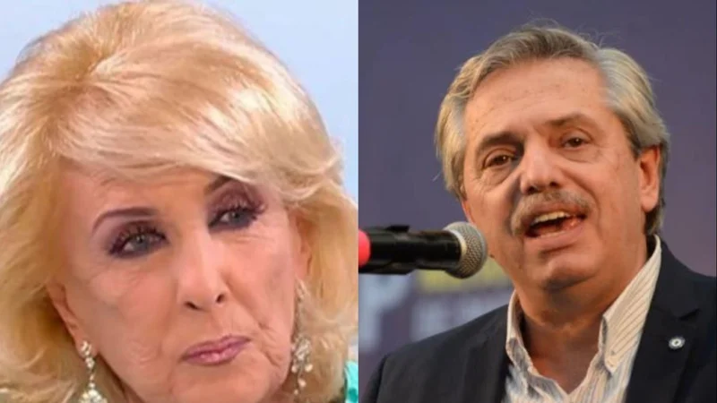 La reación de Mirtha Legrand cuando le preguntaron si invitaría a Alberto Fernández