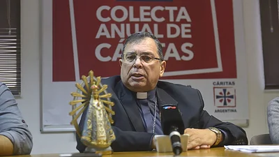 El presidente de Cáritas respaldó a Alberto Fernández y cruzó a los que despidieron trabajadores El presidente de Cáritas respaldó a Alberto Fernández y cruzó a los que despidieron trabajadores