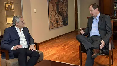 Elecciones 2019 Entre Ríos: Alberto Fernández felicitó a Gustavo Bordet Elecciones 2019 Entre Ríos: Alberto Fernández felicitó a Gustavo Bordet