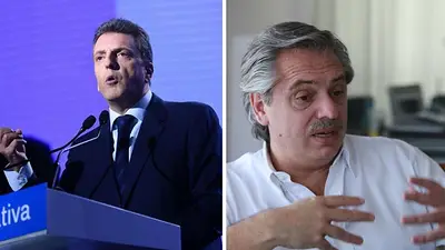 Elecciones 2019: Alberto Fernández tomó parciales antes de tomarse el café con Sergio Massa Elecciones 2019: Alberto Fernández tomó parciales antes de tomarse el café con Sergio Massa
