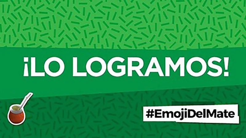 El emoji del mate por fin llegó a las redes sociales