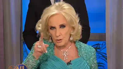 Por el apagón, Mirtha Legrand tuvo que suspender su programa Por el apagón, Mirtha Legrand tuvo que suspender su programa