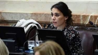 Crexell, otra senadora indecisa que se pronunció a favor del aborto