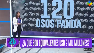 Según Luis Majul, Cristina Kirchner se "robó" 120 osos panda Según Luis Majul, Cristina Kirchner se "robó" 120 osos panda