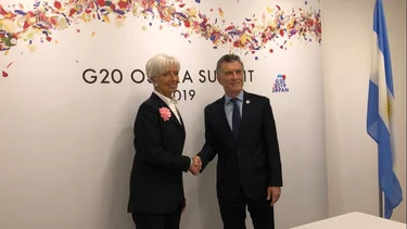 Para Lagarde, el programa del FMI está dando resultados en Argentina
