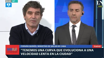 Majul militaba contra la cuarentena y hasta el ministro de Salud de la Ciudad le paró el carro Majul militaba contra la cuarentena y hasta el ministro de Salud de la Ciudad le paró el carro