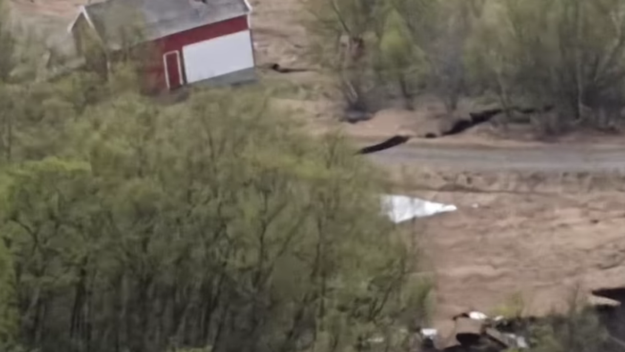 Impresionante video: se movió la tierra en Noruega y tiró 8 casas al mar